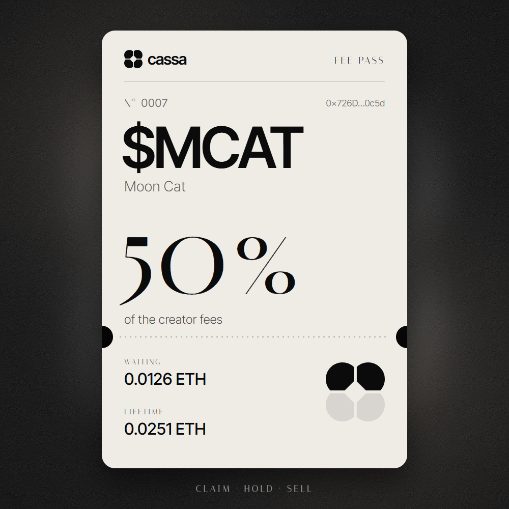 A Cassa fee pass
